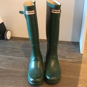 Hunter rain boots size 7